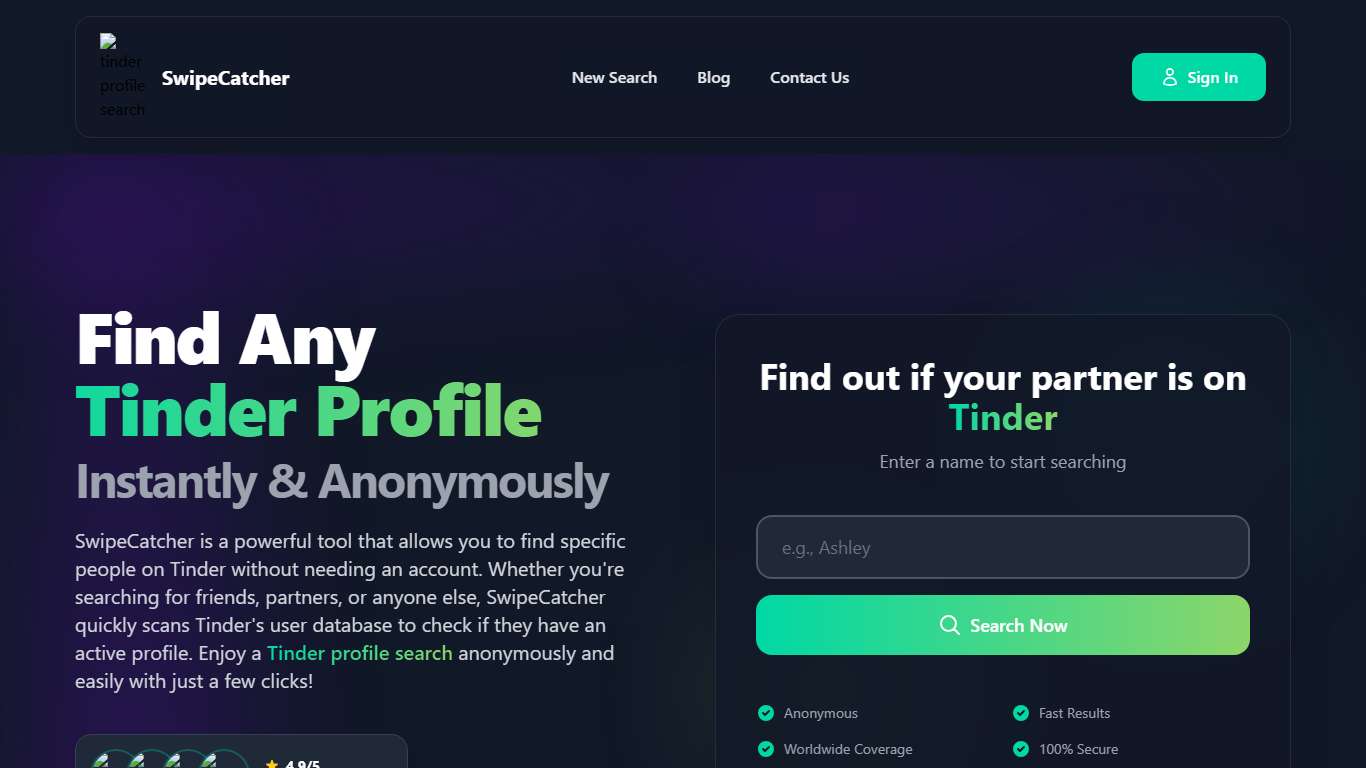 Tinder Profile Search Powerful Tinder Profile Search Engine SwipeCatcher